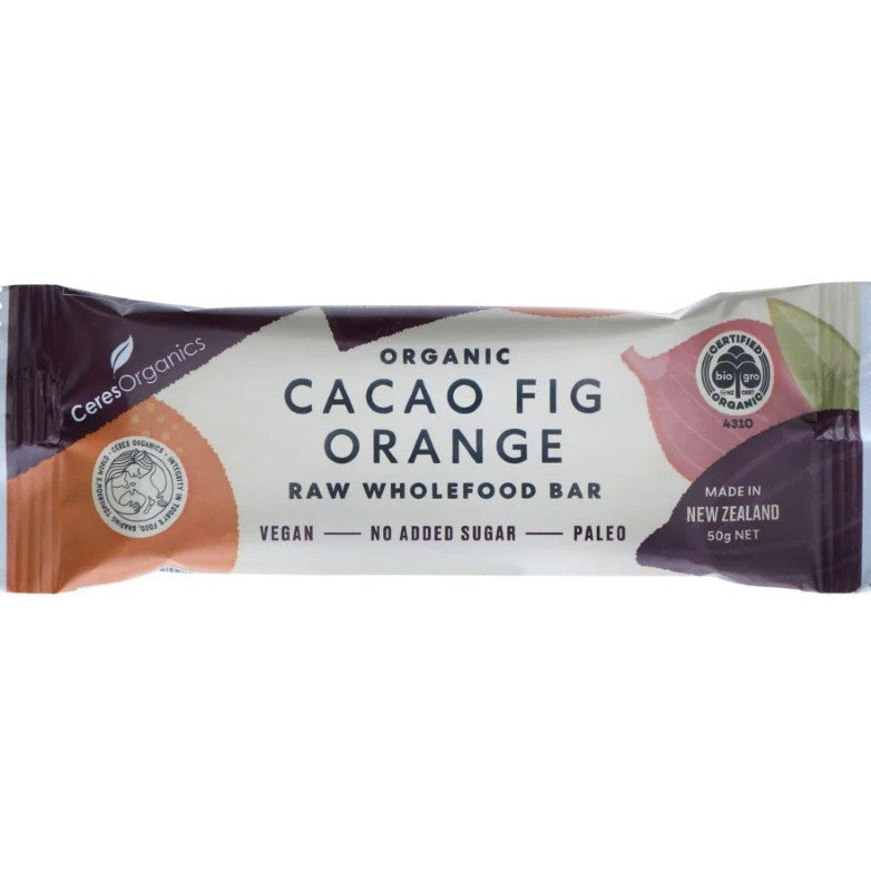 Organic Cacao Fig & Orange Bar