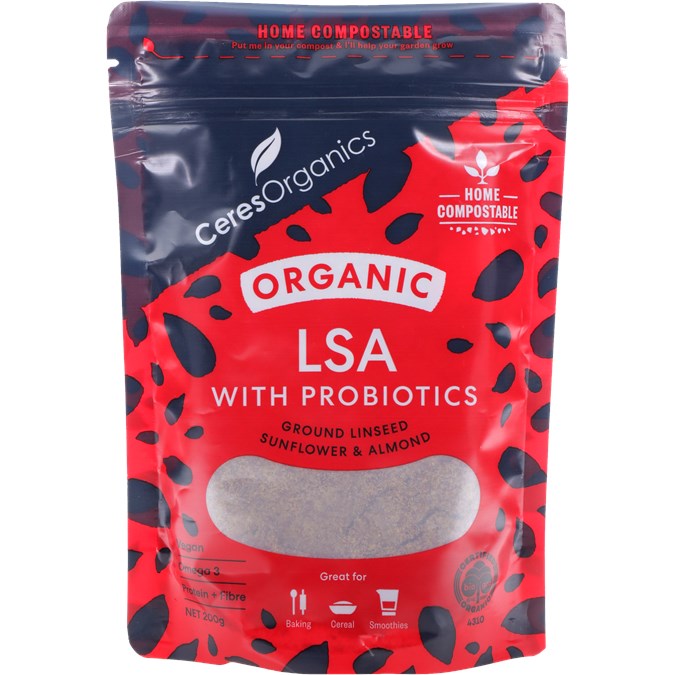 Organic LSA with Probiotic- 200g