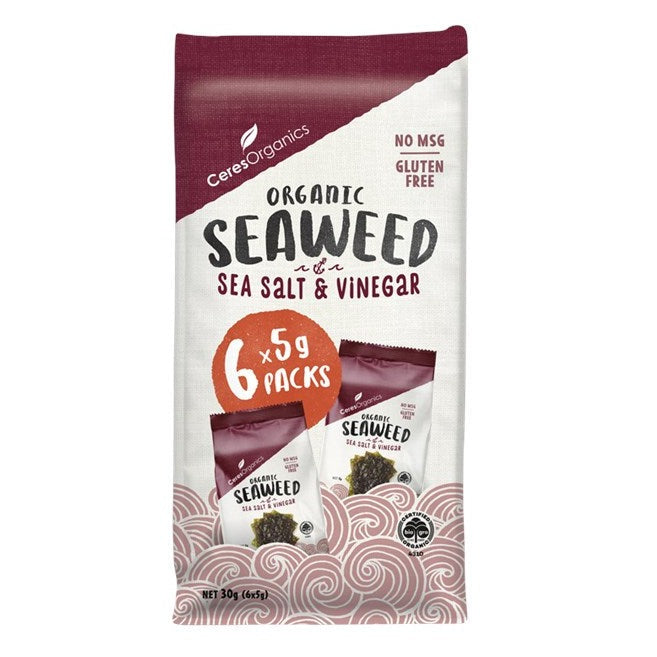 Organic Seaweed Multipack-Salt & Vinegar