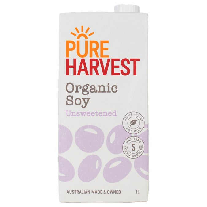 Organic Unsweetened Soy Milk- 1 l