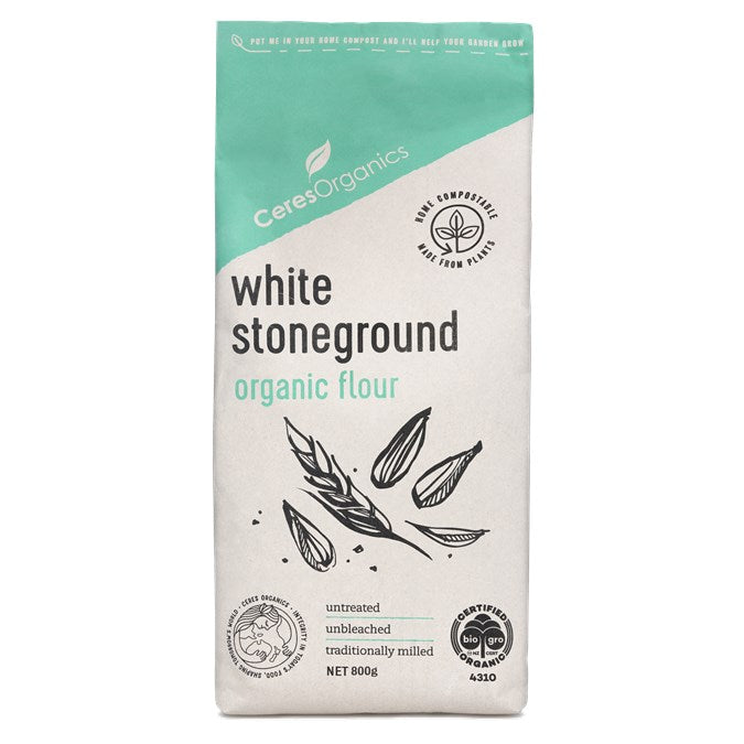 Organic Stoneground White Flour