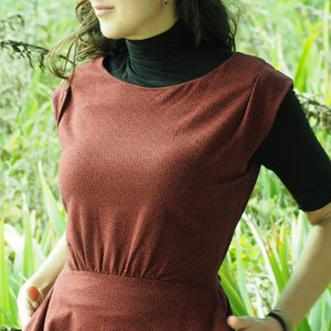 
                  
                    Load image into Gallery viewer, ORGANIC TDR2027A DRESS
                  
                