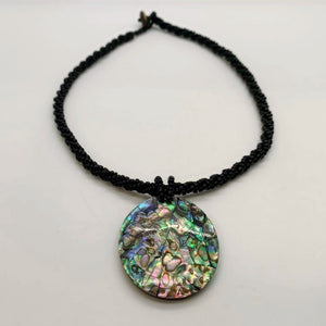 
                  
                    Load image into Gallery viewer, Oval Paua Necklace
                  
                