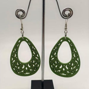 
                  
                    Load image into Gallery viewer, Painted Wood Earrings
                  
                