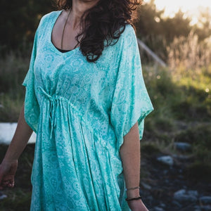 
                  
                    Load image into Gallery viewer, Paisley Kaftan Top
                  
                