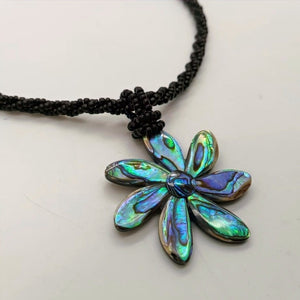 
                  
                    Load image into Gallery viewer, Paua Flower Necklace
                  
                