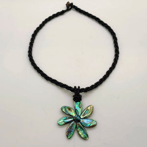 
                  
                    Load image into Gallery viewer, Paua Flower Necklace
                  
                