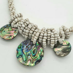 
                  
                    Load image into Gallery viewer, Paua Shell Necklace
                  
                