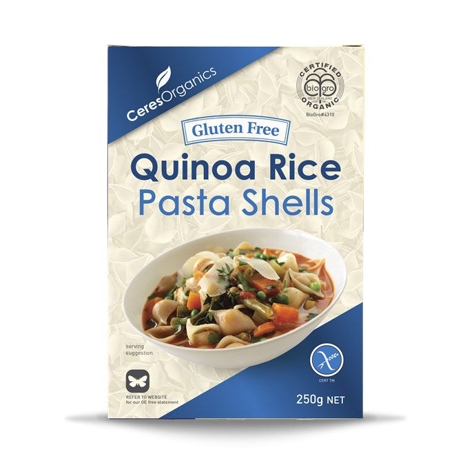 Gluten Free-Quinoa Pasta Shells