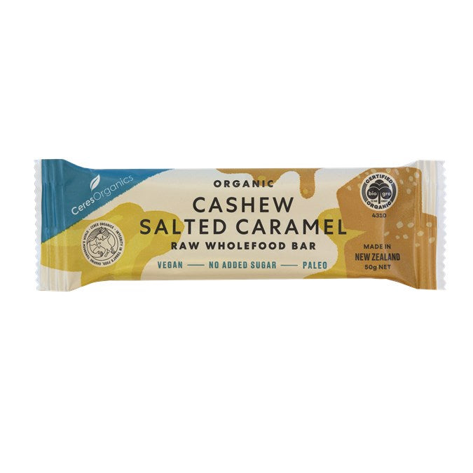 Raw Cashew Salted Caramel Bar