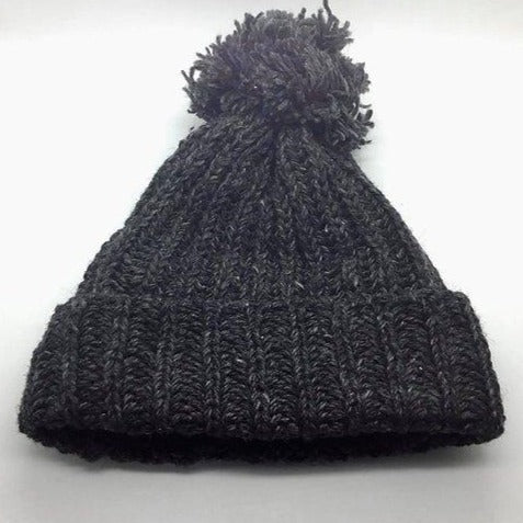 
                  
                    Load image into Gallery viewer, Ribbed Pom Pom Hat
                  
                