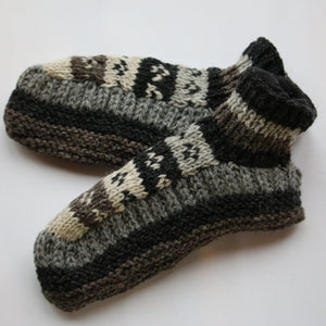 
                  
                    Load image into Gallery viewer, Slippers Natural Grey Tone
                  
                