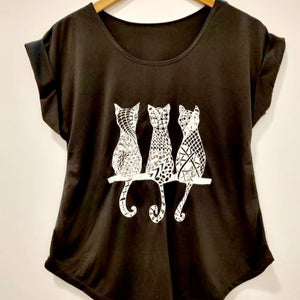 
                  
                    Load image into Gallery viewer, T Shirt Cat
                  
                