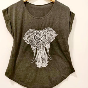 
                  
                    Load image into Gallery viewer, T Shirt Elephant
                  
                