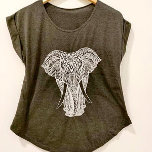 
                  
                    Load image into Gallery viewer, T Shirt Elephant
                  
                