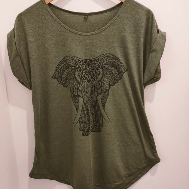 
                  
                    Load image into Gallery viewer, T Shirt Elephant
                  
                