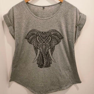 
                  
                    Load image into Gallery viewer, T Shirt Elephant
                  
                