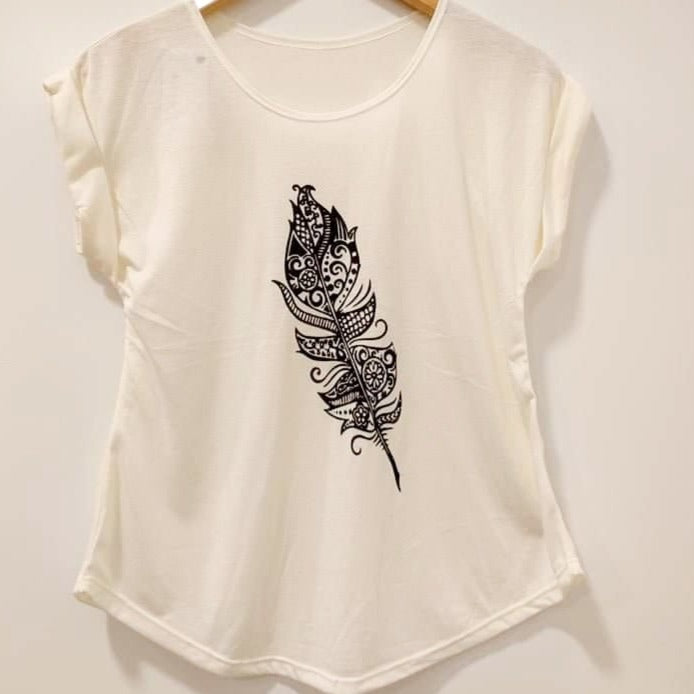 
                  
                    Load image into Gallery viewer, T Shirt Feather
                  
                