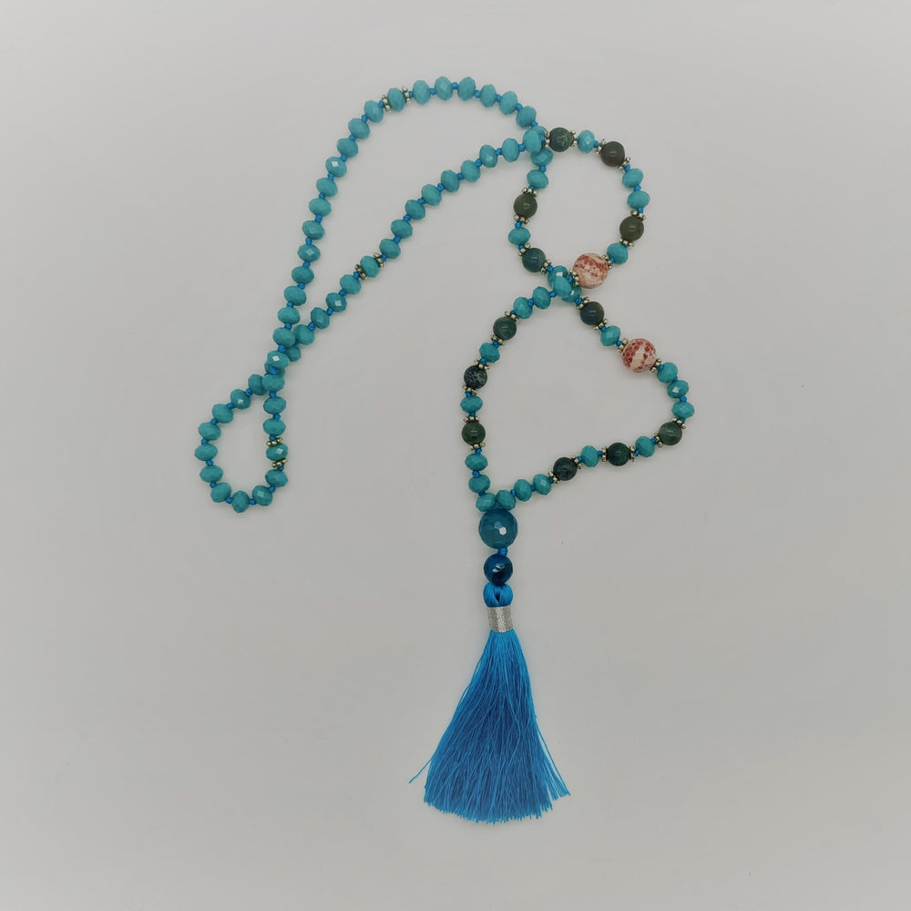 
                  
                    Load image into Gallery viewer, Tassel Bead Necklace
                  
                