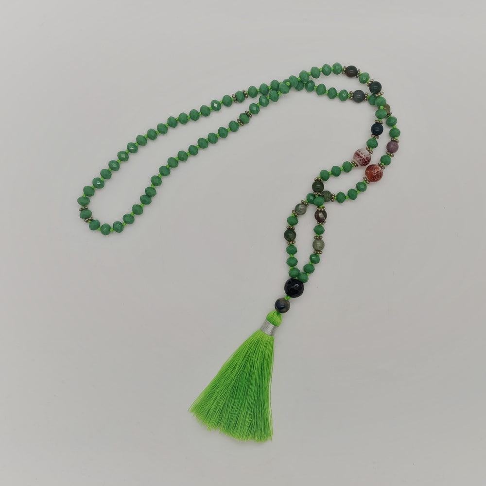 
                  
                    Load image into Gallery viewer, Tassel Bead Necklace
                  
                