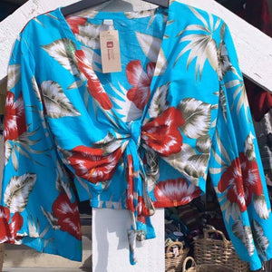 
                  
                    Load image into Gallery viewer, Tropical Tye Top
                  
                