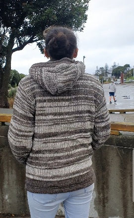 
                  
                    Load image into Gallery viewer, Unisex Neutral Stripe Jacket
                  
                