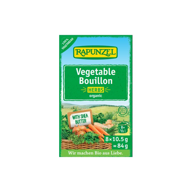 Vegetable Bouillon Cubes- Herb