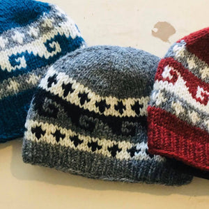 
                  
                    Load image into Gallery viewer, Wave Wool Beanie
                  
                