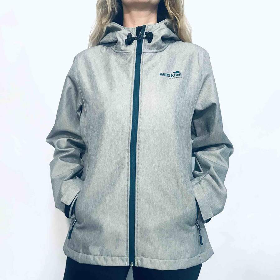 Womens Grey Tech Shell Jacket 234TJ