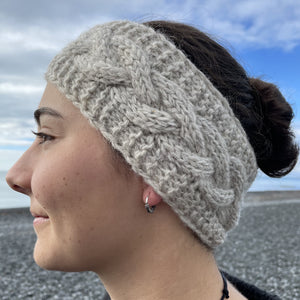 
                  
                    Load image into Gallery viewer, Cable Wool Headband
                  
                