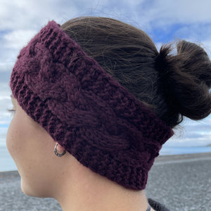 
                  
                    Load image into Gallery viewer, Cable Wool Headband
                  
                