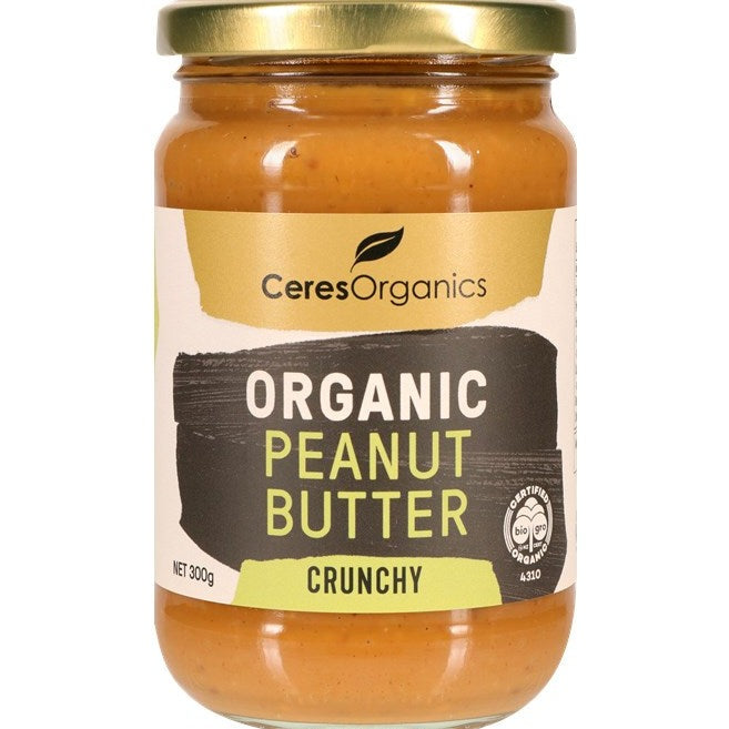 Organic Peanut Butter- Crunchy 300g